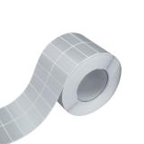 金珍 50mm*23mm*4000啞銀紙 標(biāo)簽紙 亞銀標(biāo)簽 PET PVC 條碼機(jī)不干膠